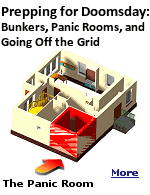 Sales of safe (aka panic) rooms, where families can safely lock themselves away from most threats, are up.